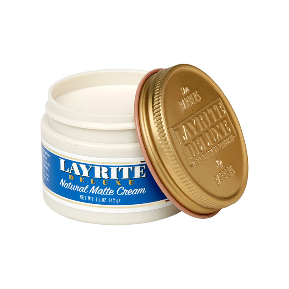 Product_LayriteDeluxeNaturalMatteCream Layrite Deluxe - Natural Matte Cream Pomade